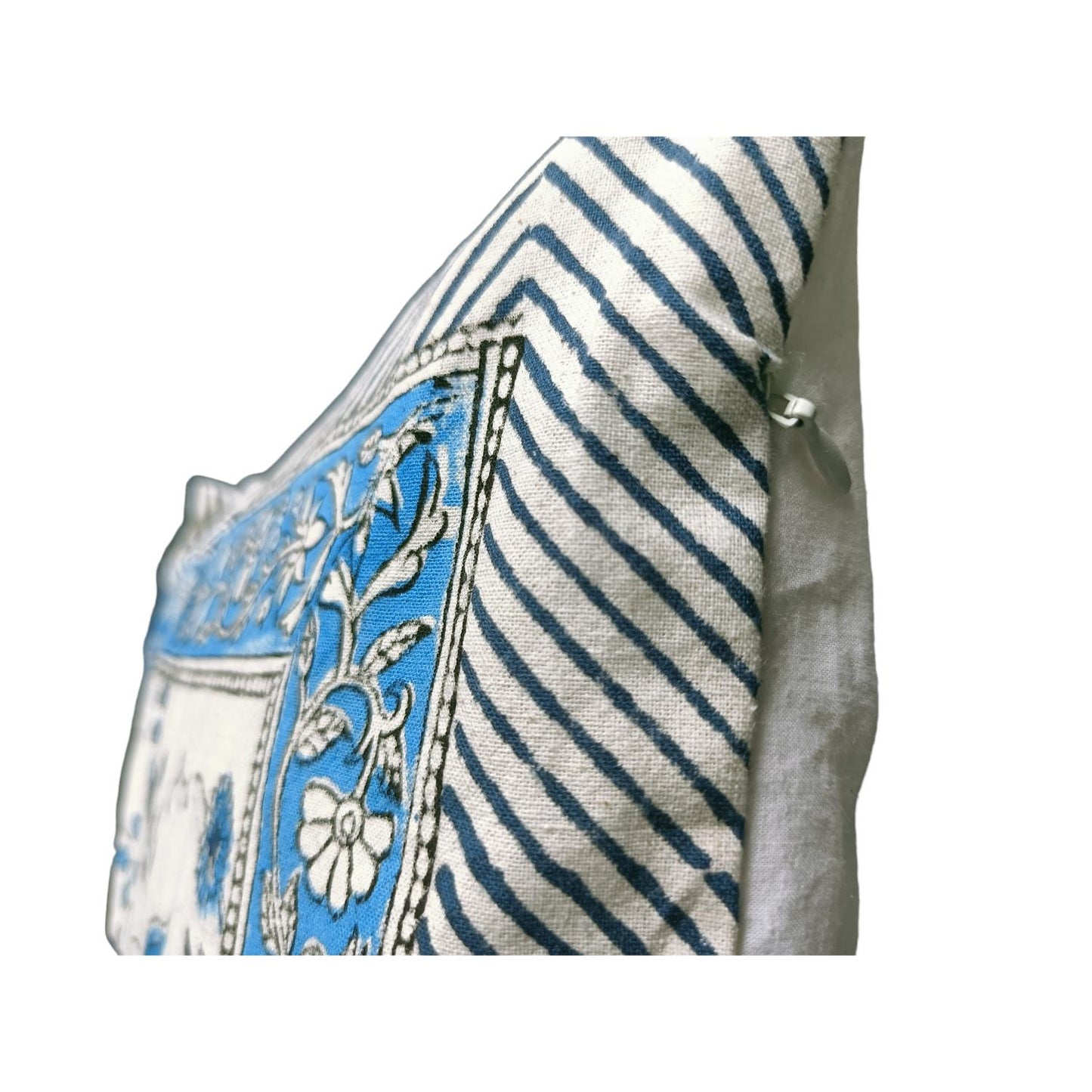 Cotton Cushion Cover Traditional Hand Block Printed Suitable for Bed Room,Living Room,Sofa Car Couch 16x16