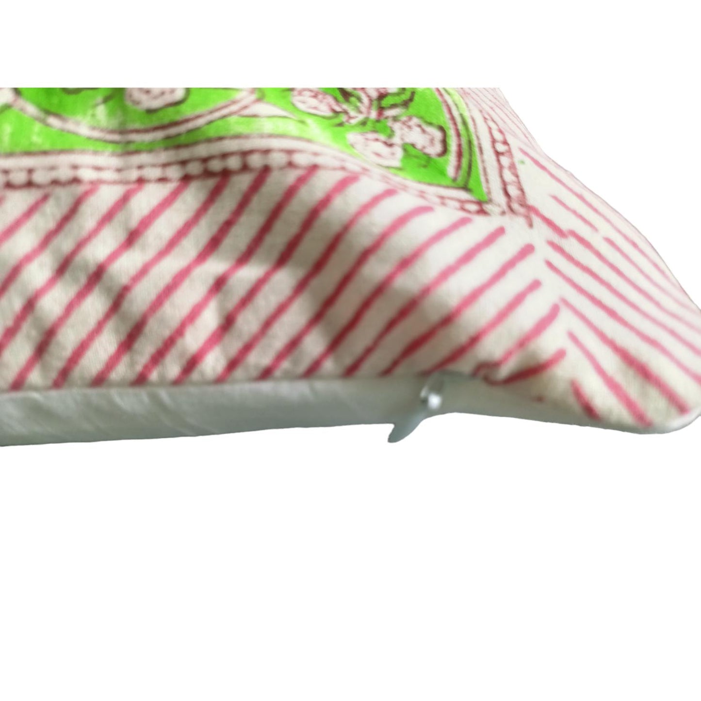 Cotton Cushion Cover Traditional Hand Block Printed Suitable for Bed Room,Living Room,Sofa Car Couch 16x16