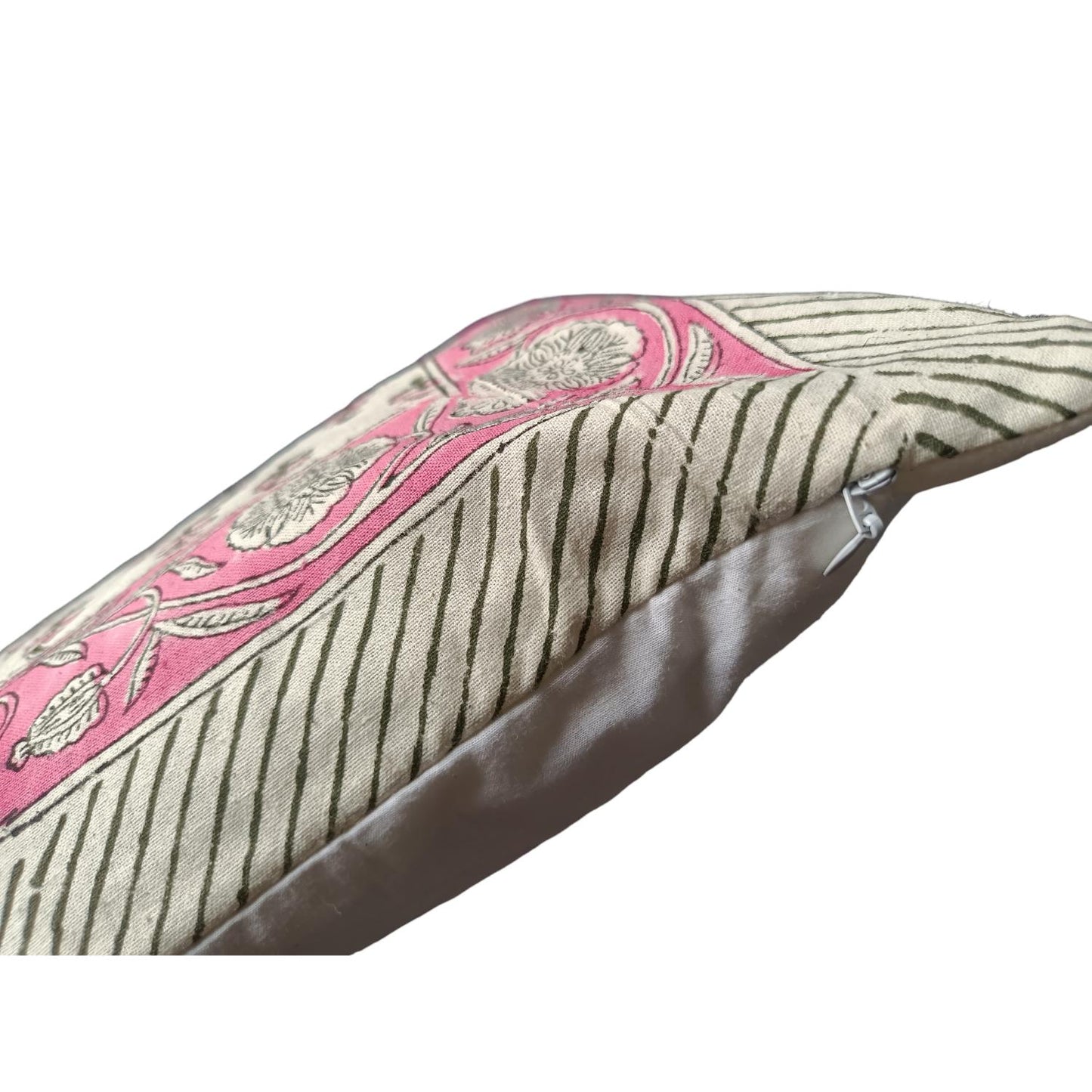Cotton Cushion Cover Traditional Hand Block Printed Suitable for Bed Room,Living Room,Sofa Car Couch 16x16