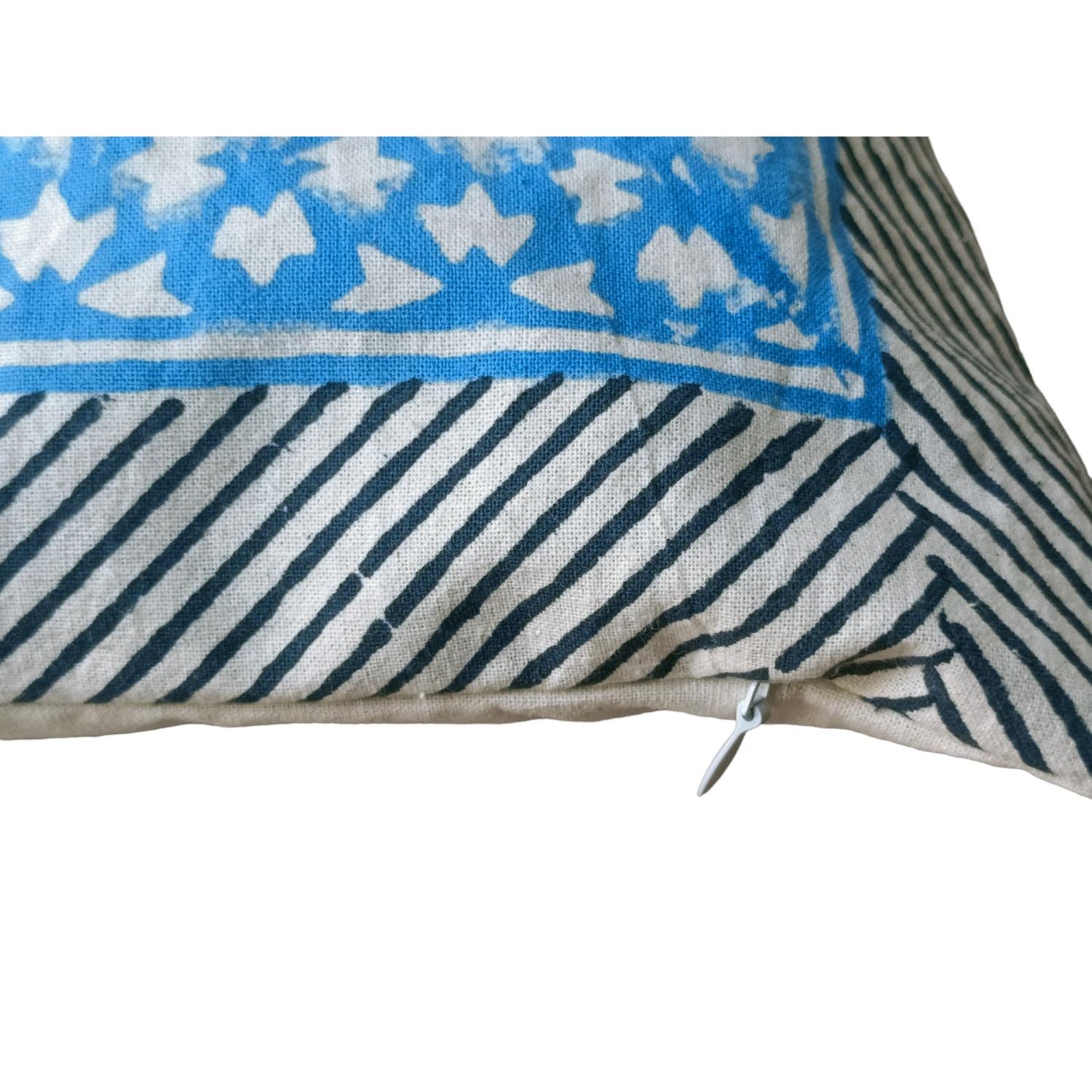 Cotton Cushion Cover Traditional Hand Block Printed Suitable for Bed Room,Living Room,Sofa Car Couch 16x16