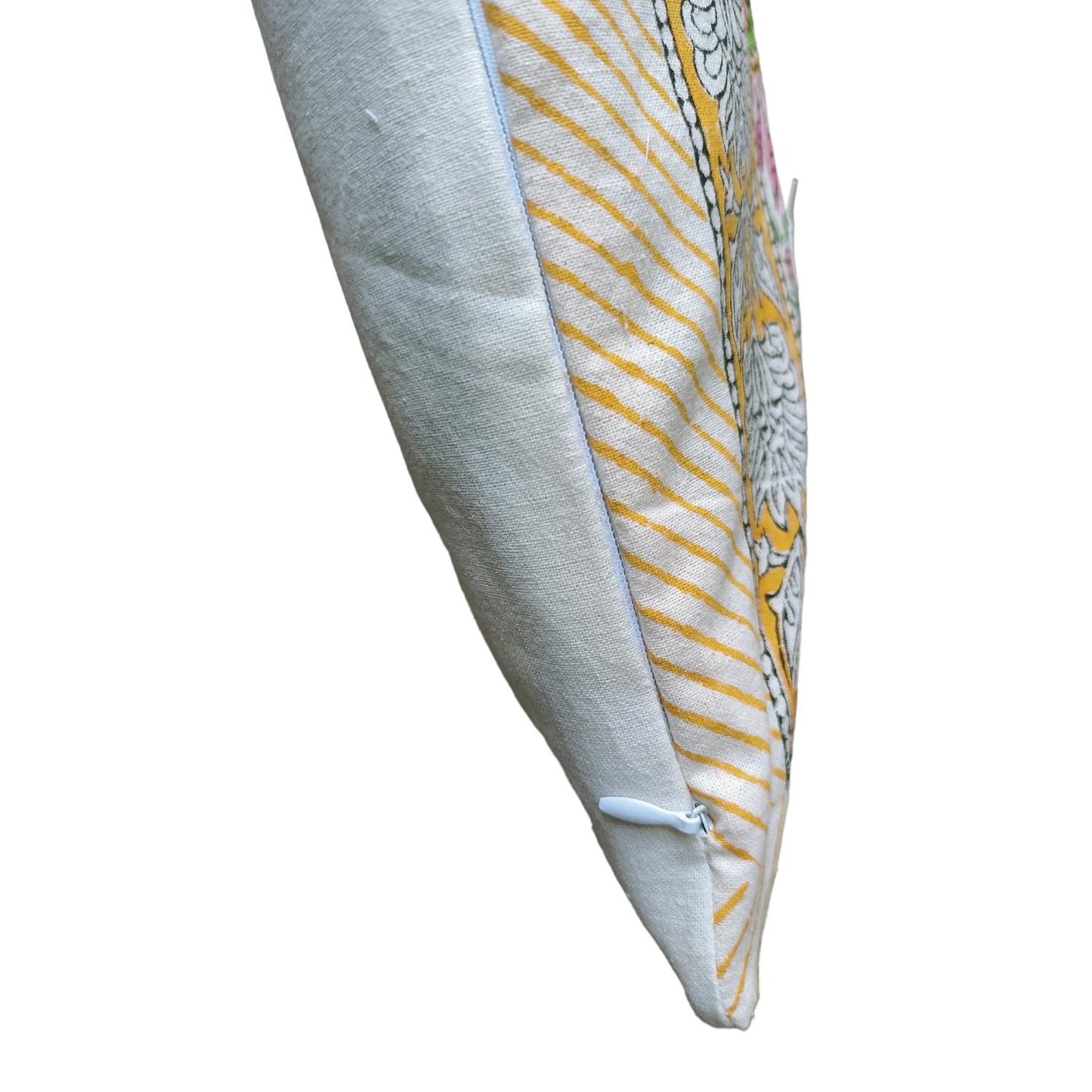 Cotton Cushion Cover Traditional Hand Block Printed Suitable for Bed Room,Living Room,Sofa Car Couch 16x16
