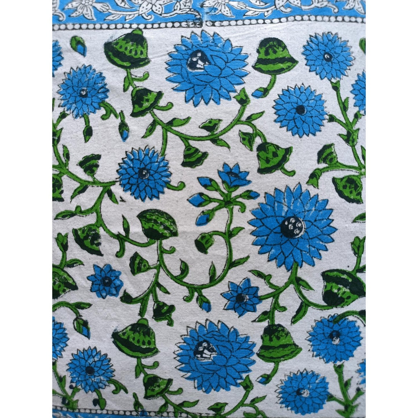 Cotton Cushion Cover Traditional Hand Block Printed Suitable for Bed Room,Living Room,Sofa Car Couch 16x16