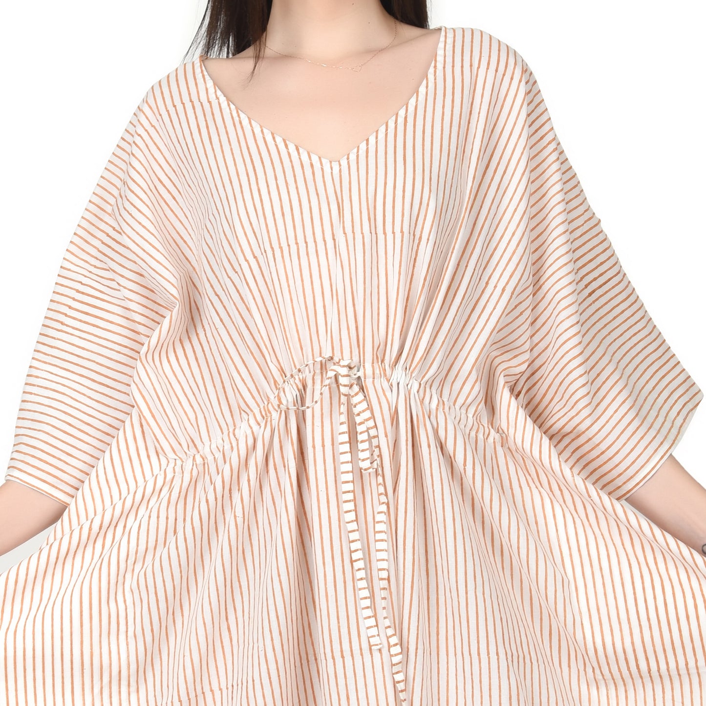 Hand Block Print Cotton Caftans For Women Free Size Vintage traditonal art Maxi gown sleepwear Night gown Kaftan dress