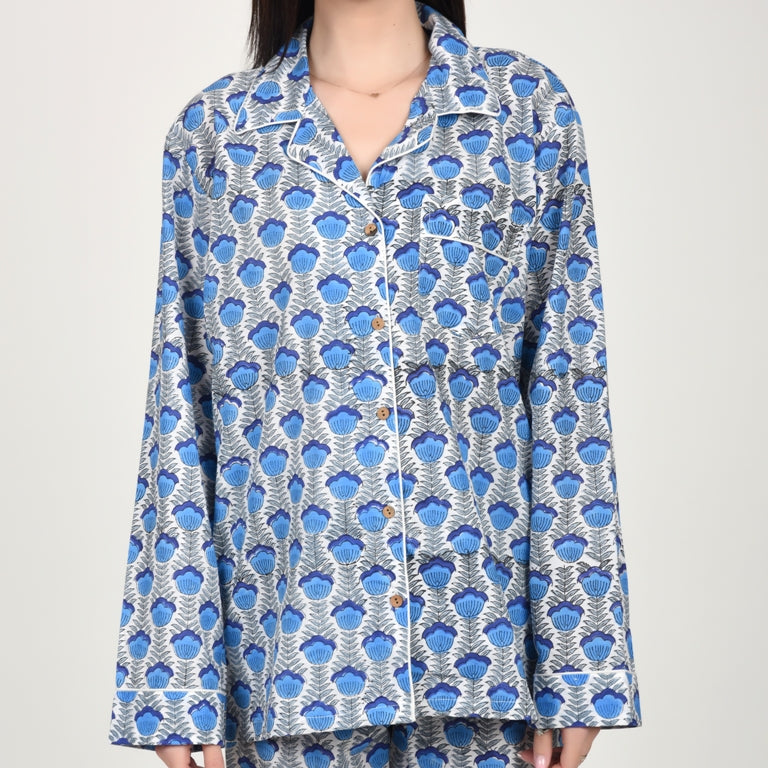 Block Print women PJ Set cotton print Night suits pajama set Traditional Color Print sleepwear set