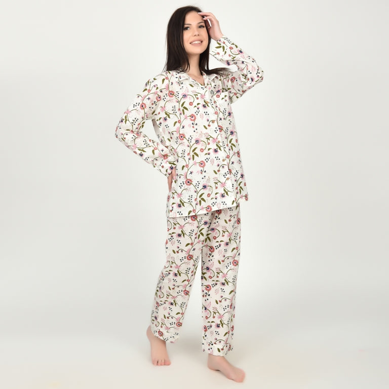 Block Print women PJ Set cotton print Night suits pajama set Traditional Color Print sleepwear set