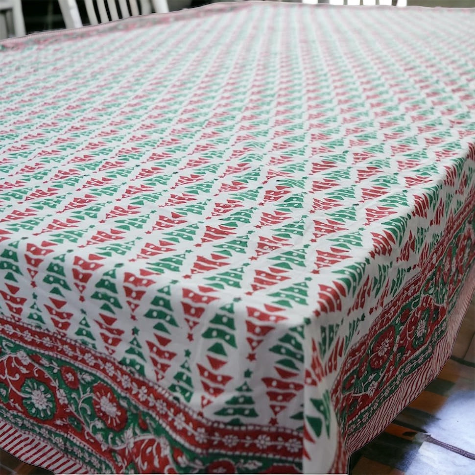 Block Print Tablecloth