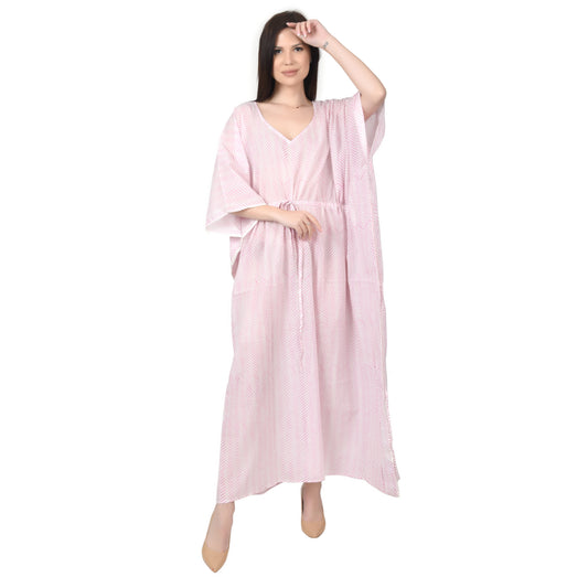 Hand Block Print Cotton Caftans For Women Free Size Vintage traditonal art Maxi gown sleepwear Night gown Kaftan dress